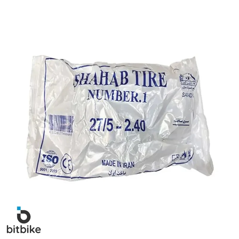 تیوپ دوچرخه سایز 27.5 شهاب